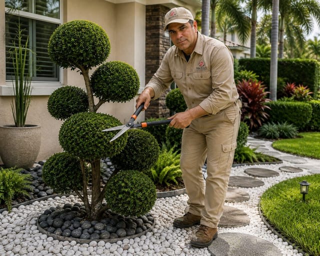 Shrub Pruning & Artistic Design